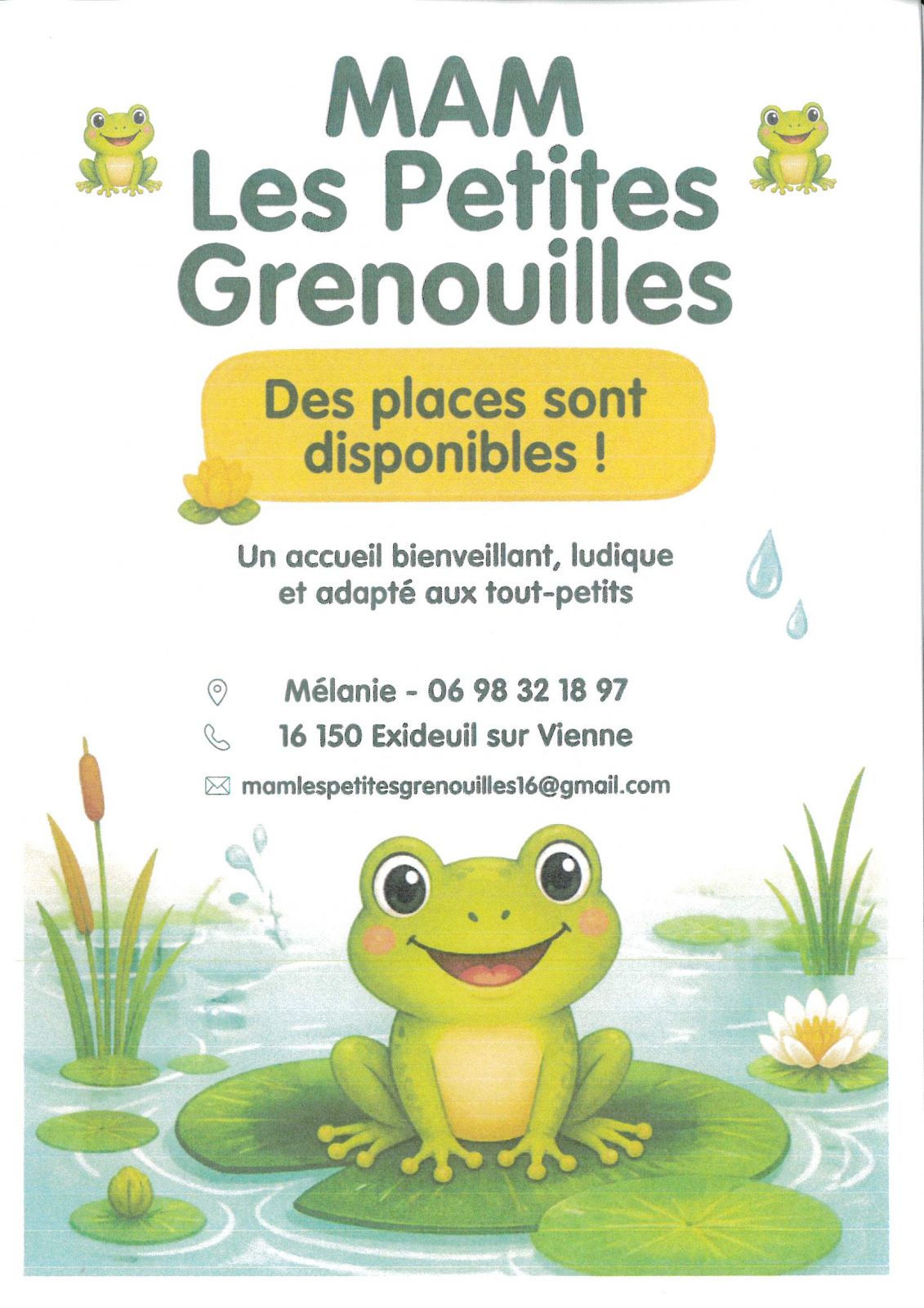 MAM Les petites grenouilles