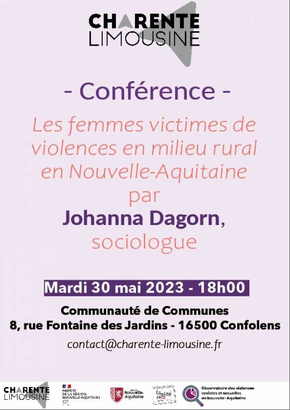 Conférence Les femmes victimes de violences en milieu rural