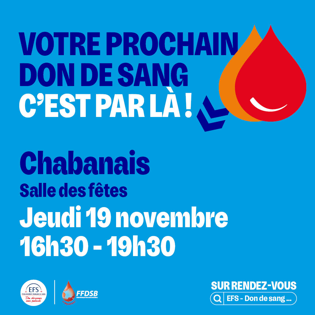 Prochain don du sang
