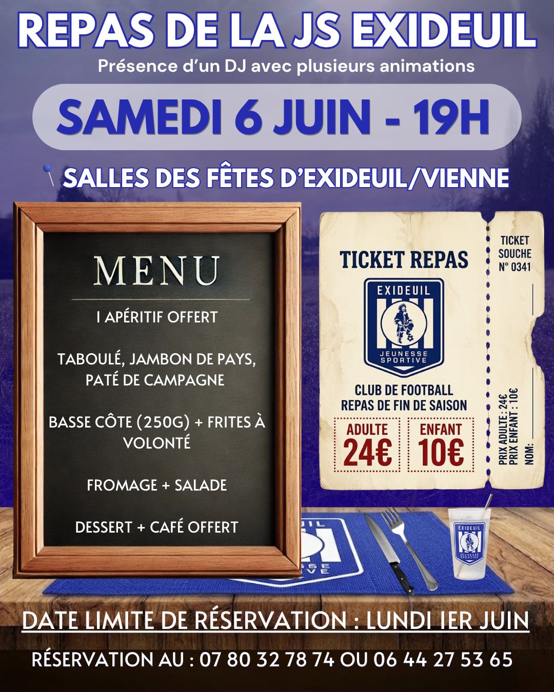 REPAS DU FOOT